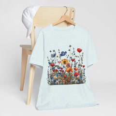 Wildflower Whimsy Botanical Beauty T-Shirt for Nature Lovers