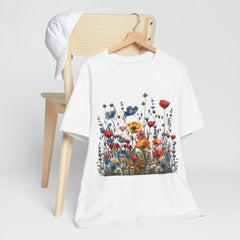 Wildflower Whimsy Botanical Beauty T-Shirt for Nature Lovers