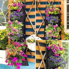 Vertical Hanging Garden Flower Pots 4, 6 or 9 Pocket