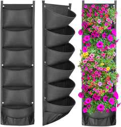 Vertical Hanging Garden Flower Pots 4, 6 or 9 Pocket